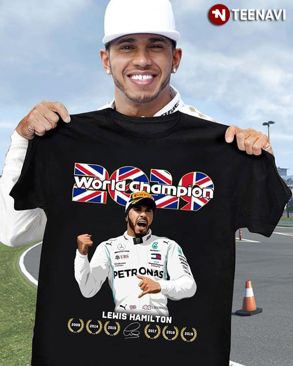 World Champion 2019 Lewis Hamilton