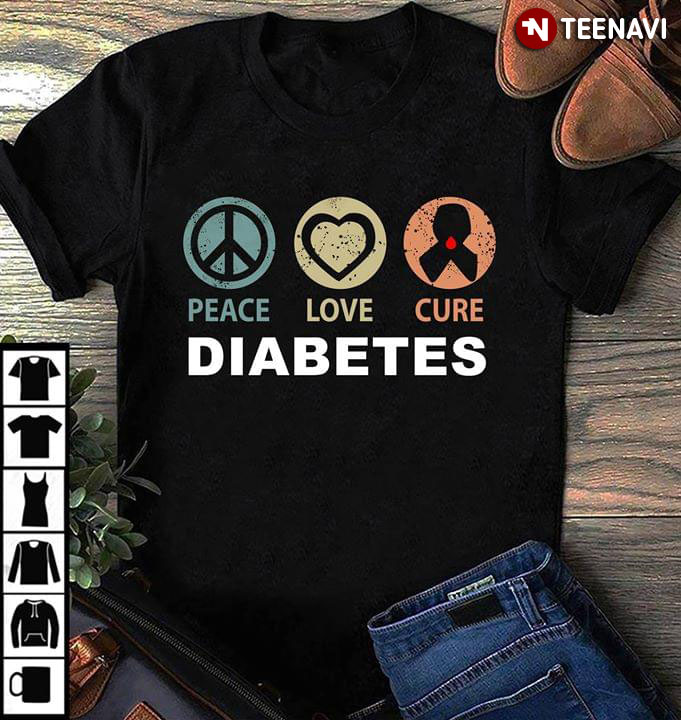 Peace Love Cure Diabetes (New Version)