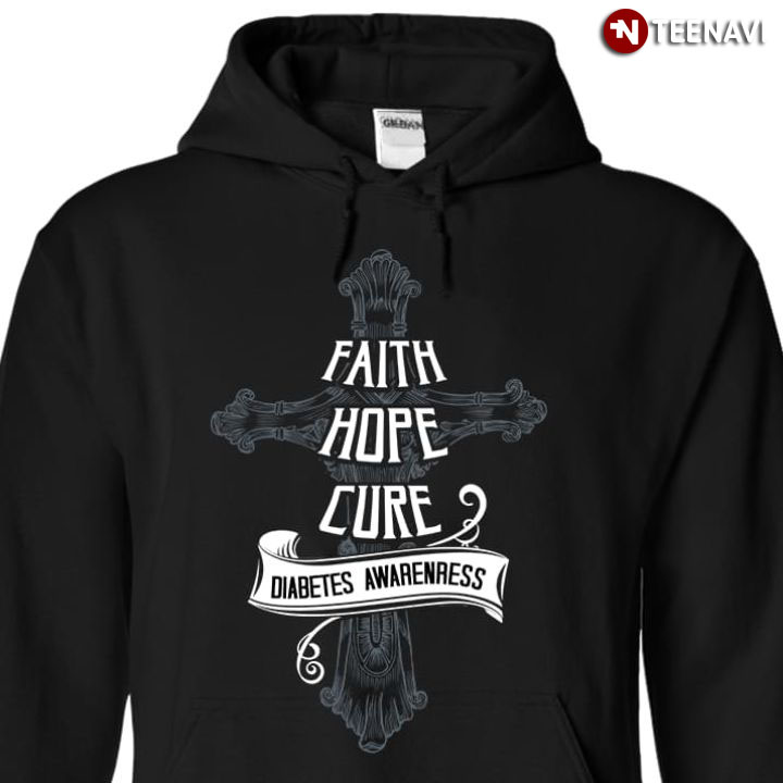 The Cross Faith Hope Cure Diabetes Awareness (New Version)