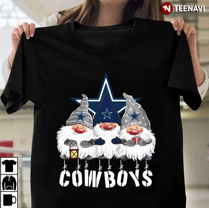 Gnomies Dallas Cowboys Christmas T 