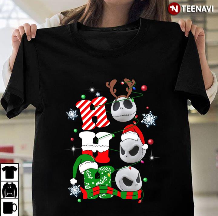 Jack Skellington Ho Ho Ho Gorgeous Christmas Ornament T-Shirt