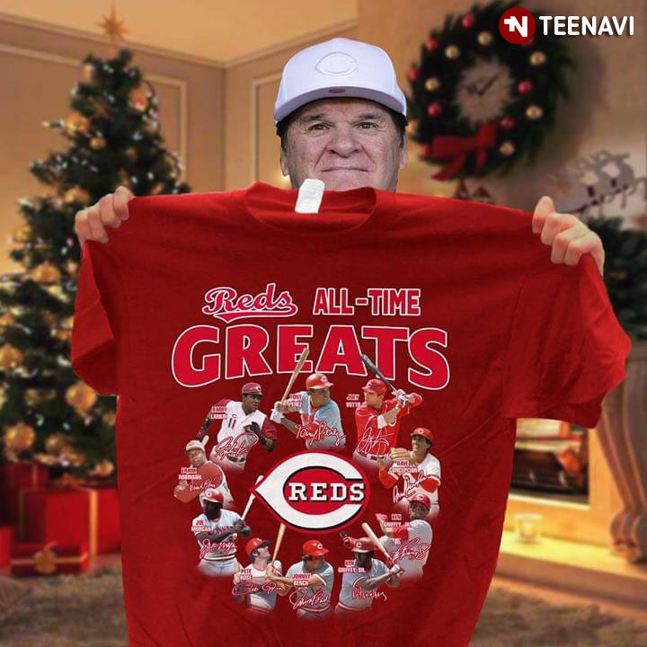Cincinnati Reds All-Time Greats T-Shirt - TeeNavi