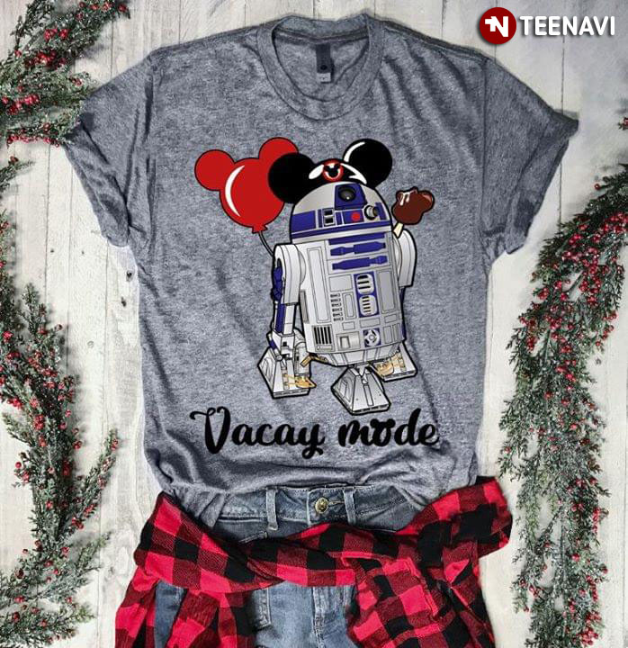 Star Wars R2-D2 Mickey Mouse Balloon Vacay Mode