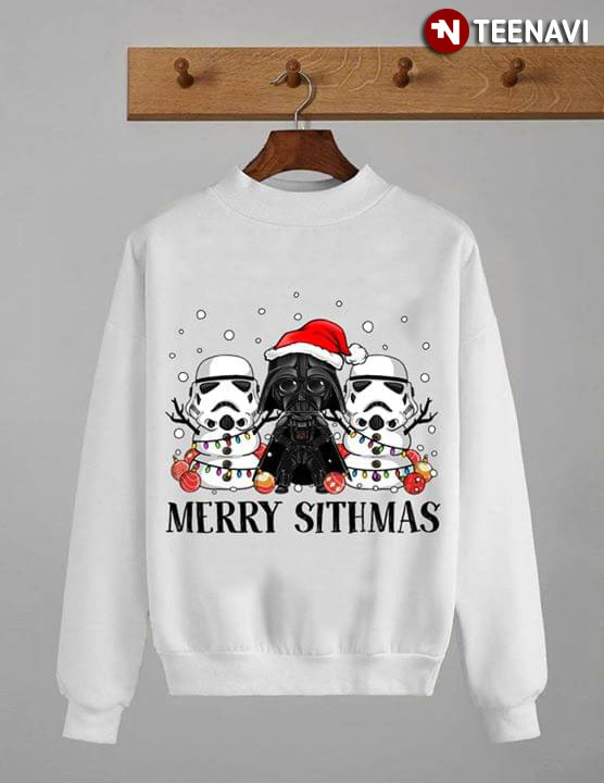 Star Wars Darth Vader And Stormtrooper Merry Christmas