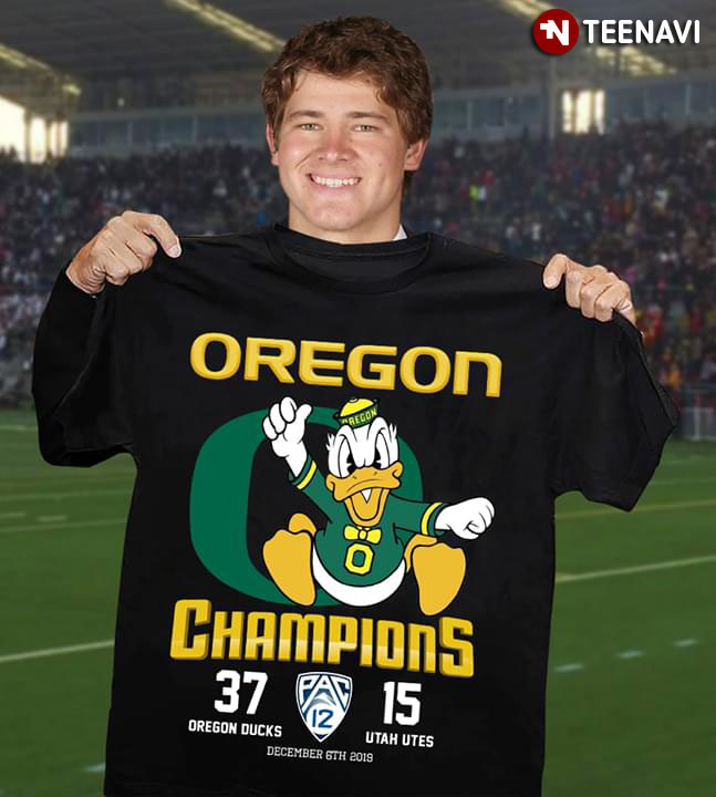 Oregon Champion 37 Oregon Ducks 15 Utah Utes