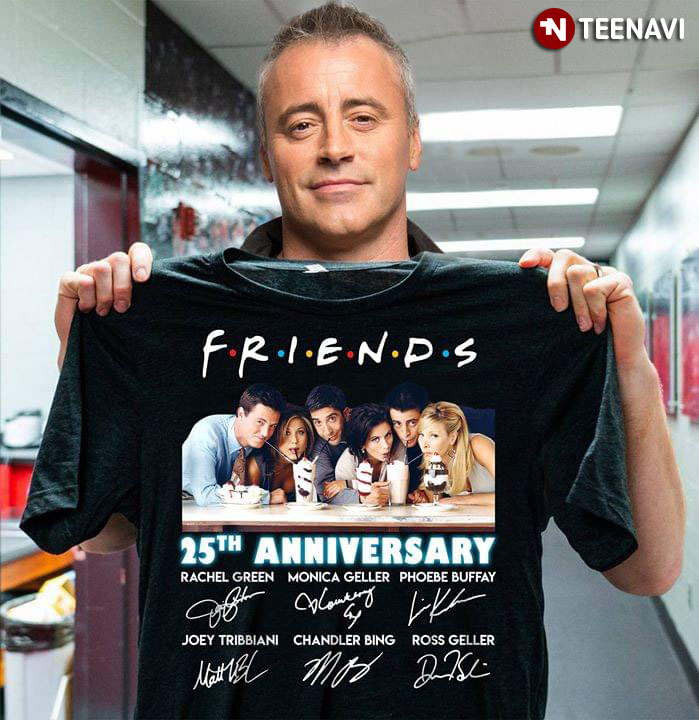Friends 25th Anniversary Characters Signatures