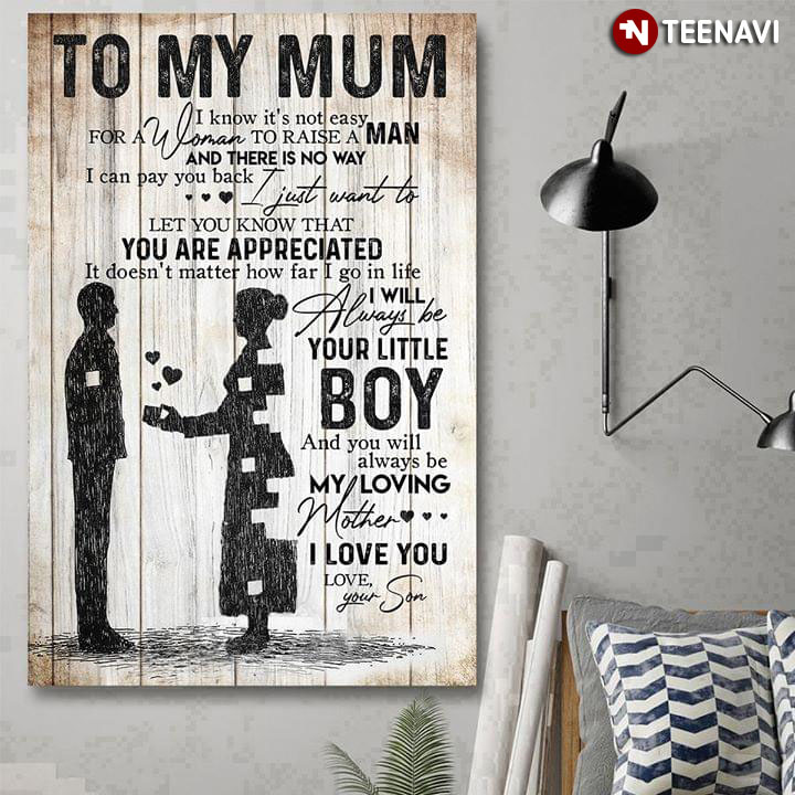 Mum & Son With Missing Pieces To My Mum I Know It's Not Easy For A Woman To Raise A Man And There Is No Way I Can Pay You Back