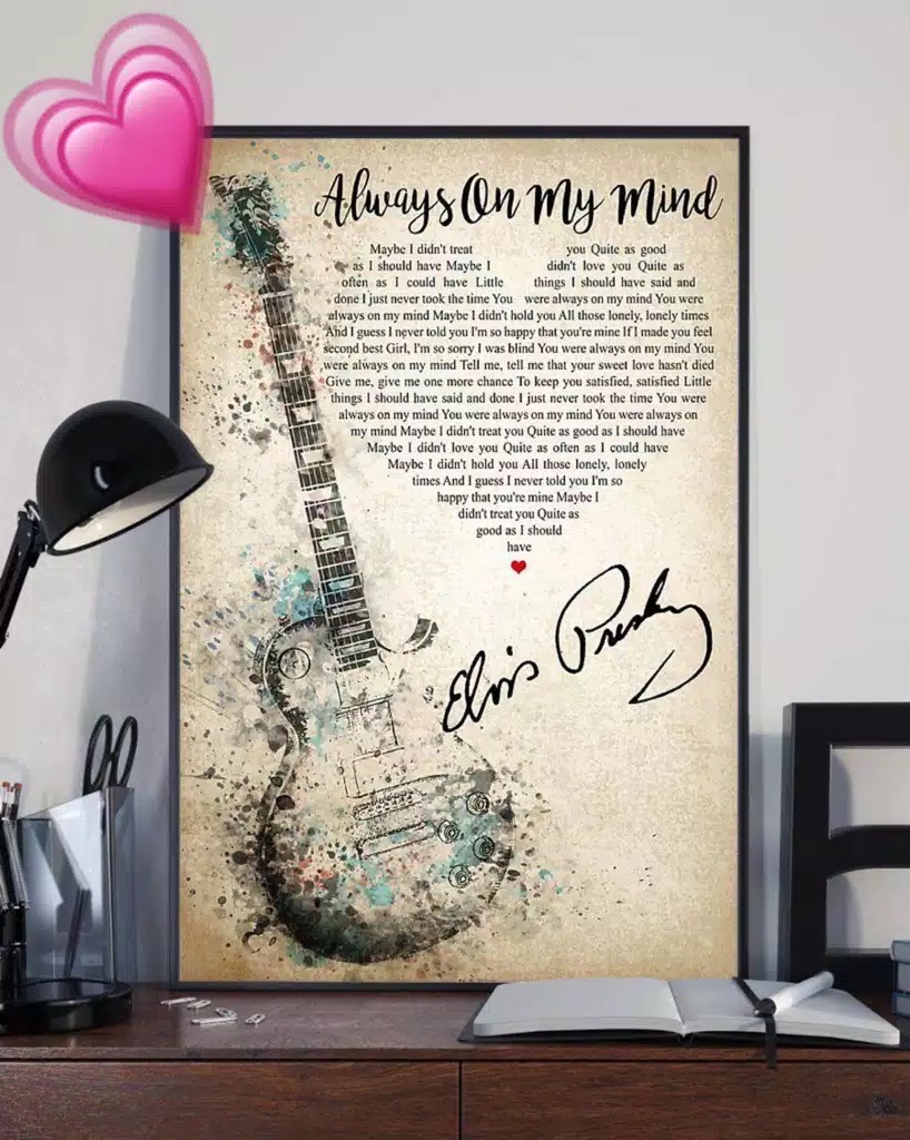 Guitar Always On My Mind Elvis Presley