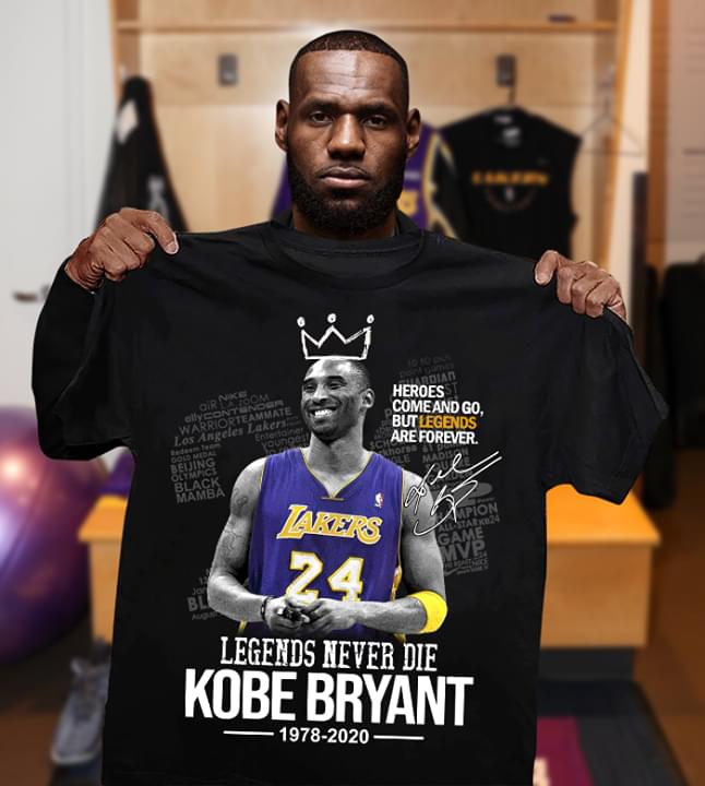 Kobe bryant hot sale jersey tee