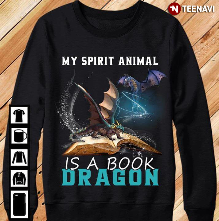 My Spirit Animals Is A Book Dragon