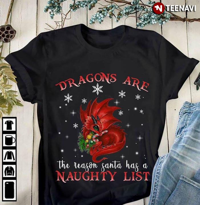 Dragons Are The Reason Santa Has A Naughty List Christmas