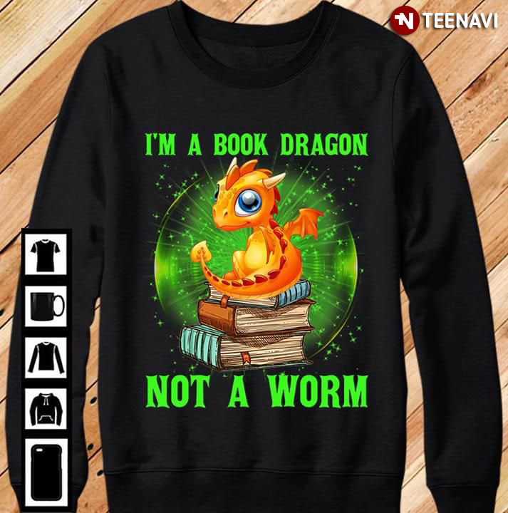 I'm A Book Dragon Not A Worm New Version