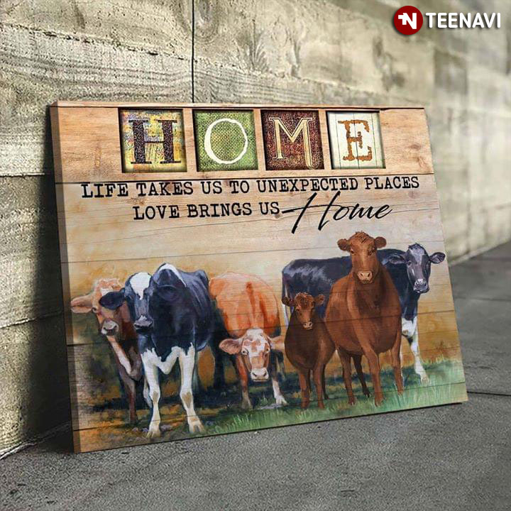 Cows Life Takes Us To Unexpected Places Love Brings Us Home