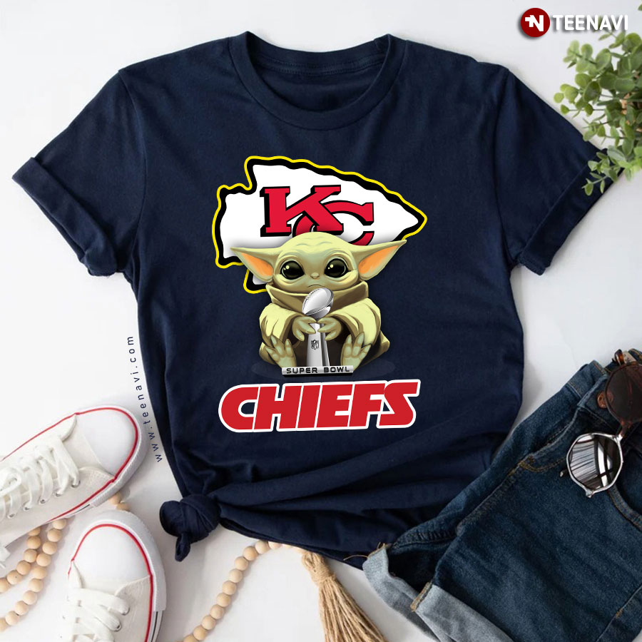 Kansas City Chiefs Hawaiian Shirt Baby Yoda, Kansas City Chiefs Apparel  Hawaii Shirt, NFL Hawaiian Shirt