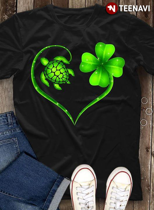 Four-clover Leaf Turtle Heart Irish
