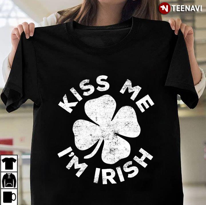 Kiss Me I'm Irish Saint Patrick Day Gif