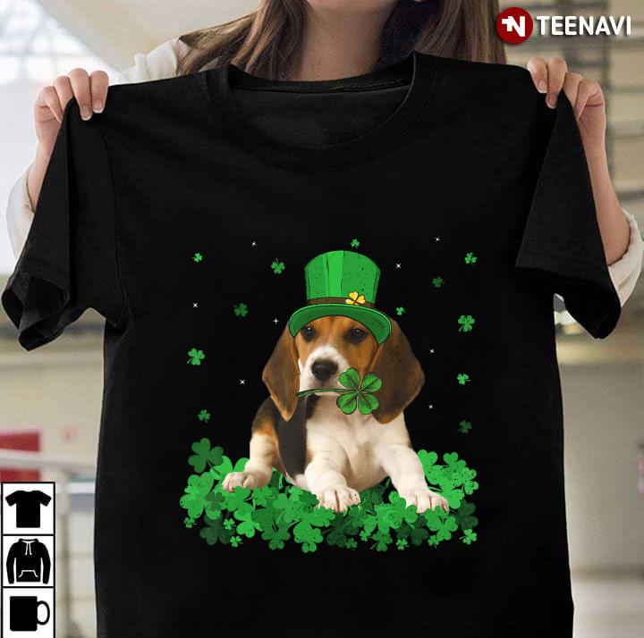 Irish Shamrock St Patrick's Day Beagle Cool