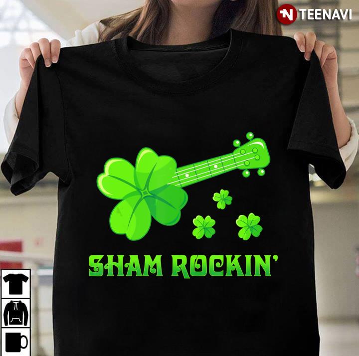 Shamrock Shirt Irish Ukulele Shamrock St Patricks Day Ukulele Lover Shirt St Patricks Day Shirt Patricks Day Gift St Patrick's Day Shirt