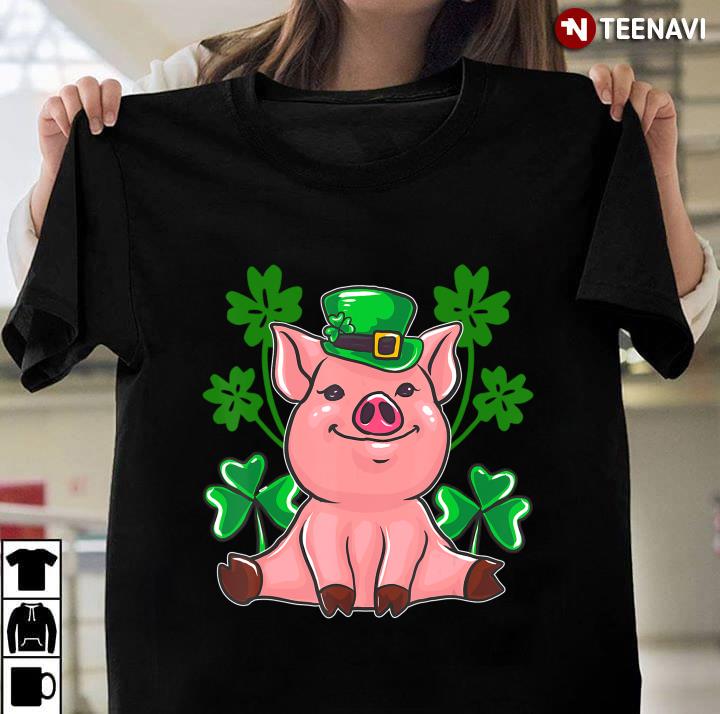 Irish Cute St Patrick's Day Pig For Kawaii Pig Enthusiast