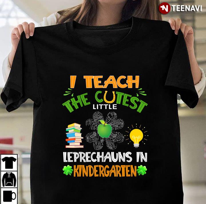 Irish Cutest Leprechauns Kindergarten Teacher St Patrick's Day