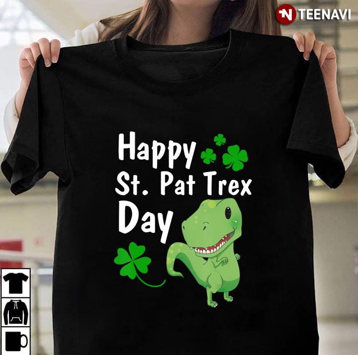 Irish Happy St Pat Trex Day Dinosaur St Patrick's Day