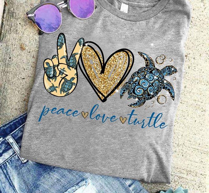 Peace Love Turtle
