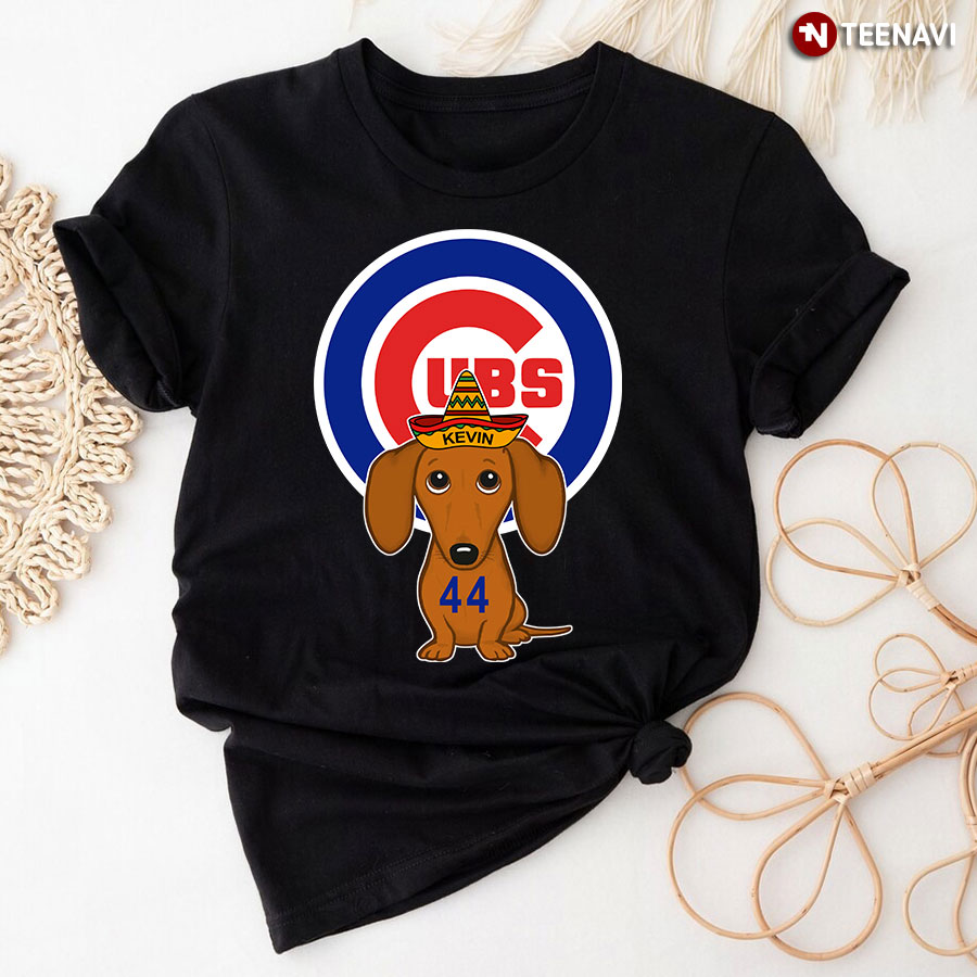 Chicago Cubs Kevin Rizzo Dachshund T-Shirt - TeeNavi