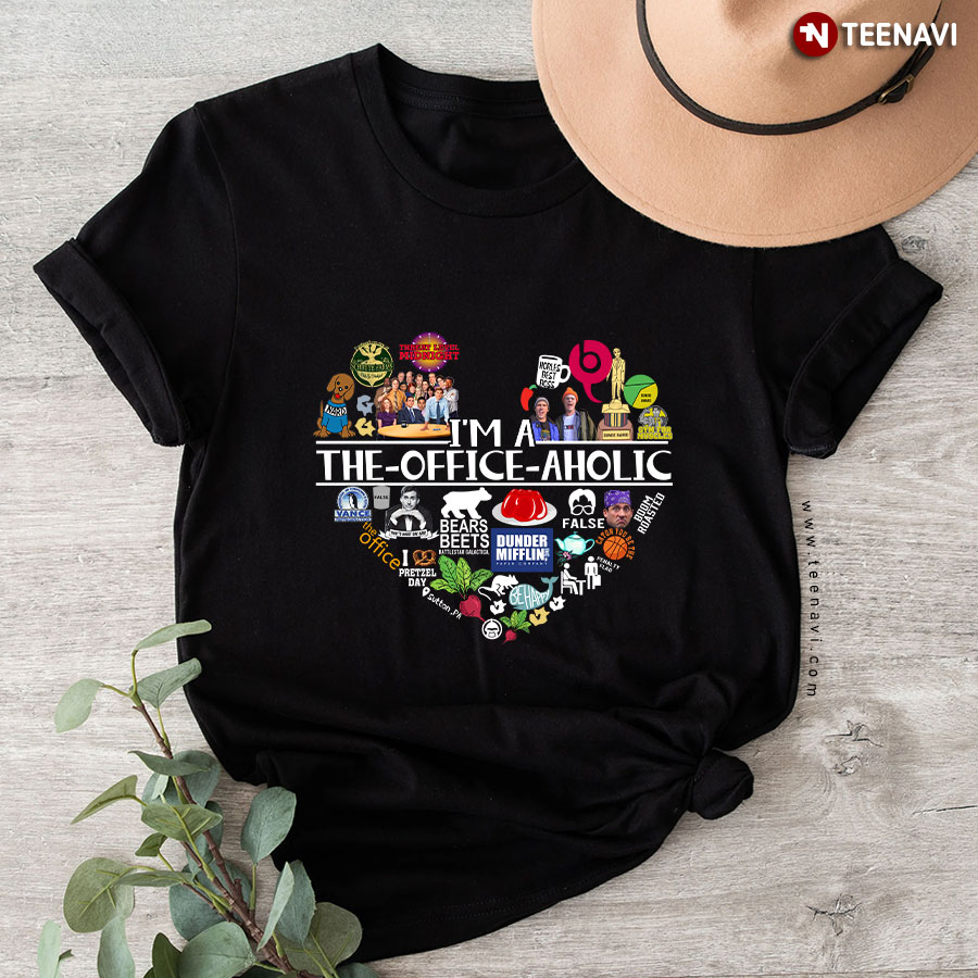 Heart I'm A The Office Aholic T-Shirt