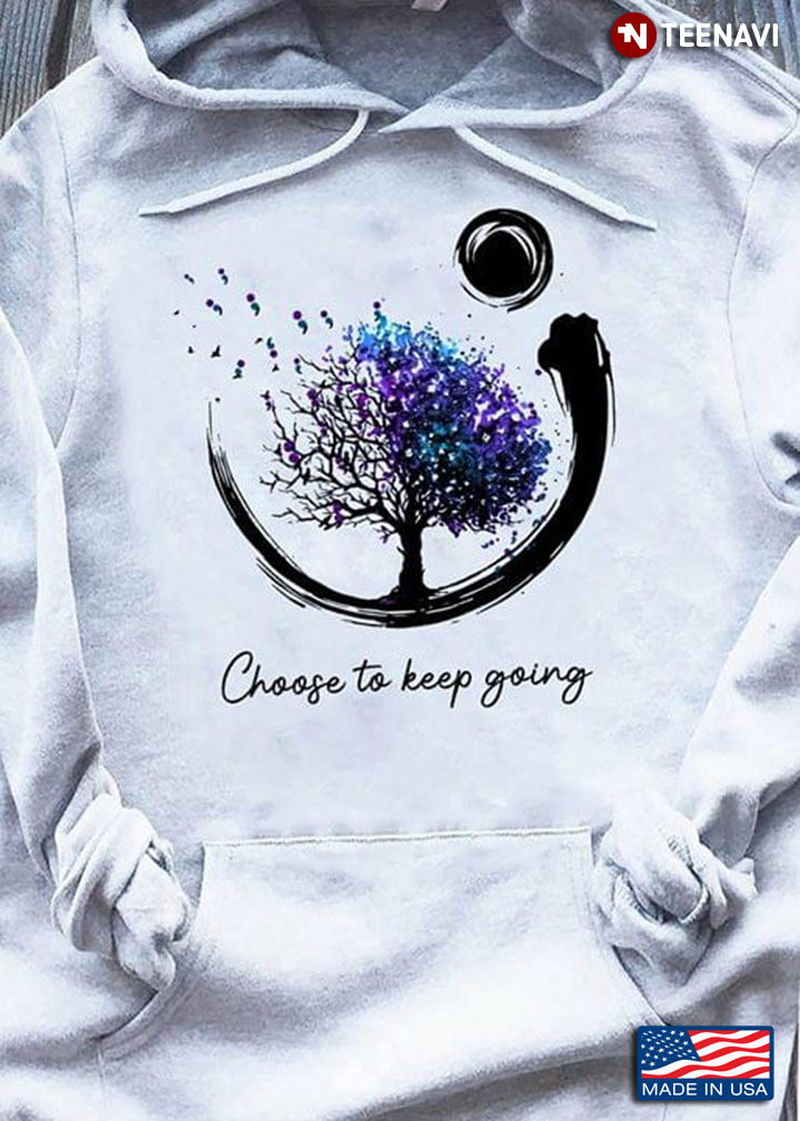 Choose To Keep Going Semicolon And Tree