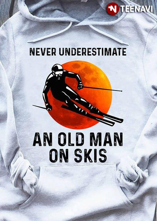 Never Underestimate An Old Man On Skis