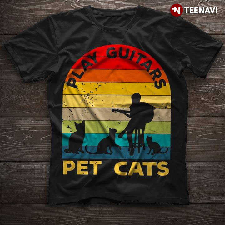 Play Guitars Pet Cats
