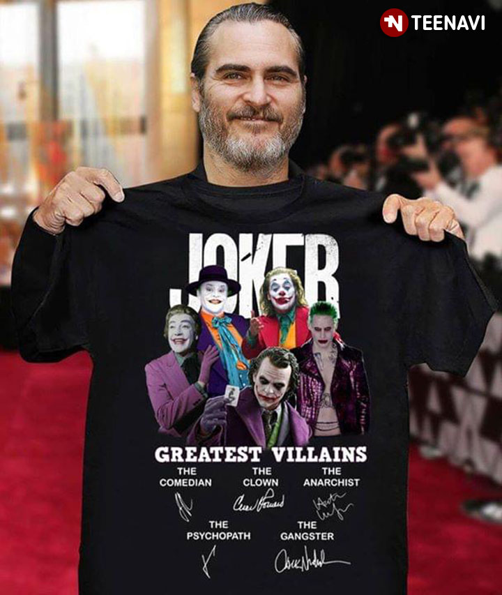Joker Greatest Villains Signatures