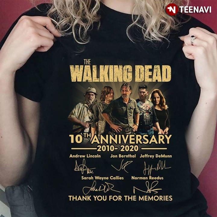 The Walking Dead 10th Anniversary Thank You For The Memories