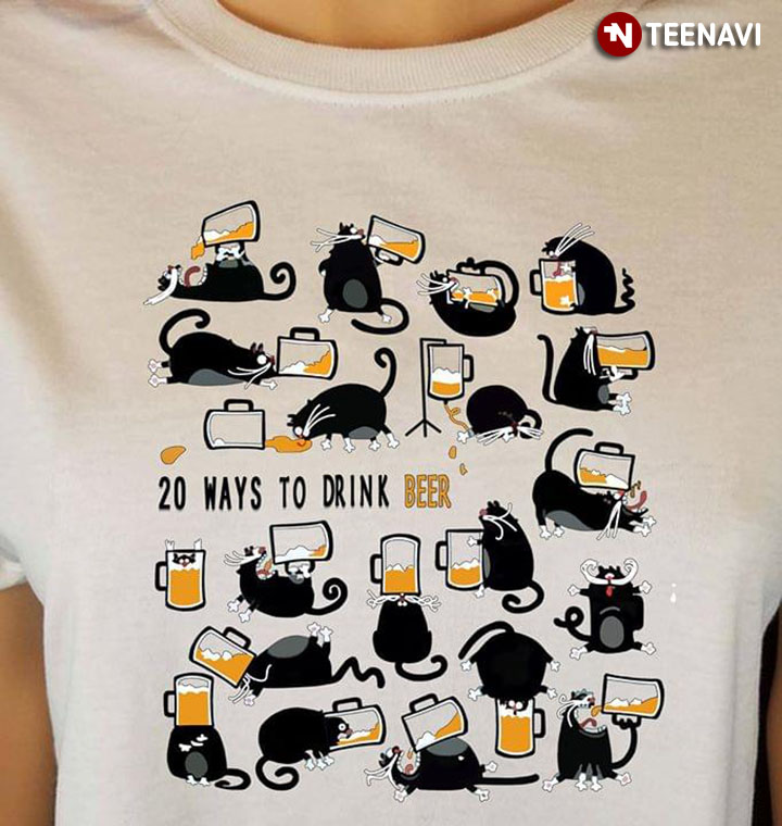 20 Ways To Drink Beer Cat