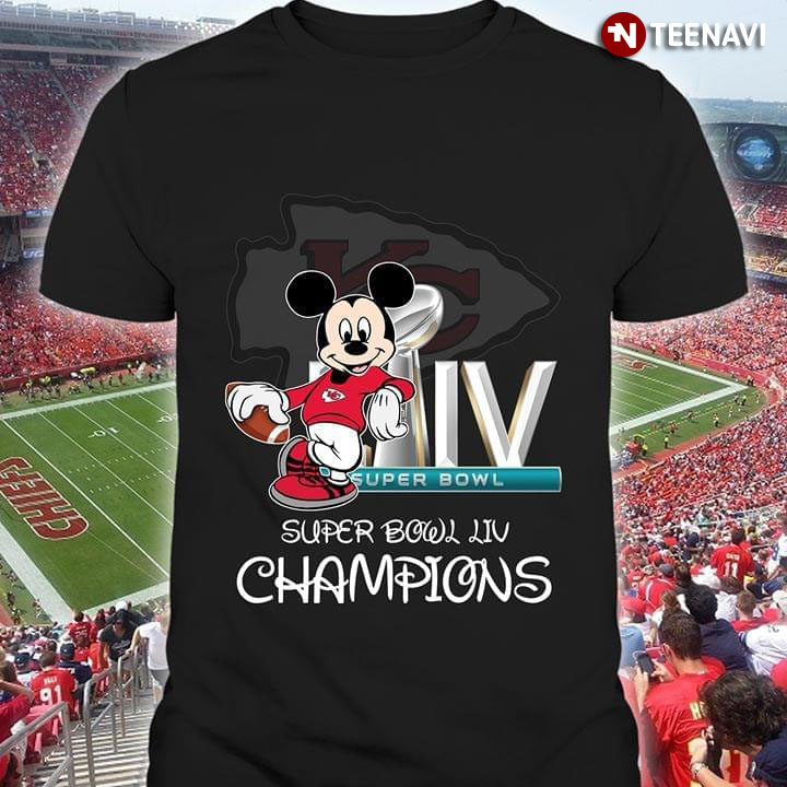 Disney Mickey Mouse Kansas City Chiefs Super Bowl LIV