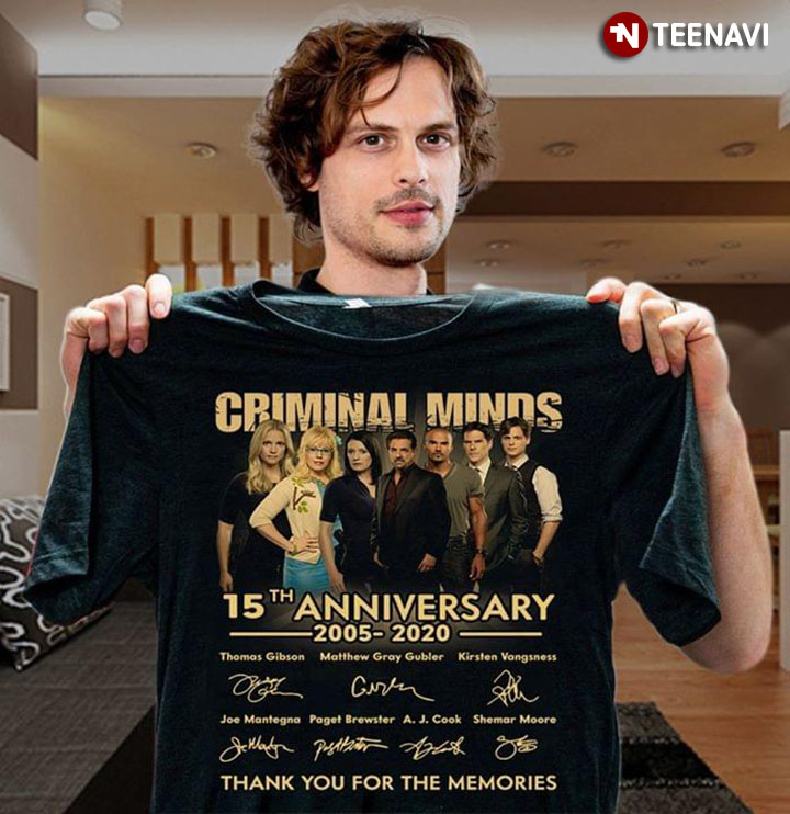 Criminal Minds 15th Anniversary Thank You For The Memories