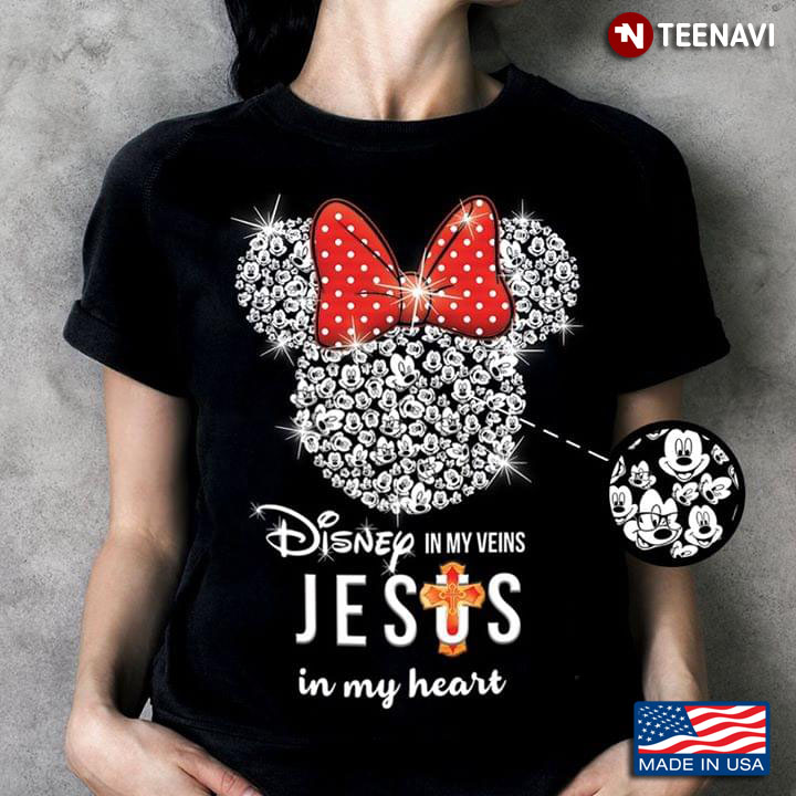 Mickey Mouse Disney In My Vein Jesus In My Heart