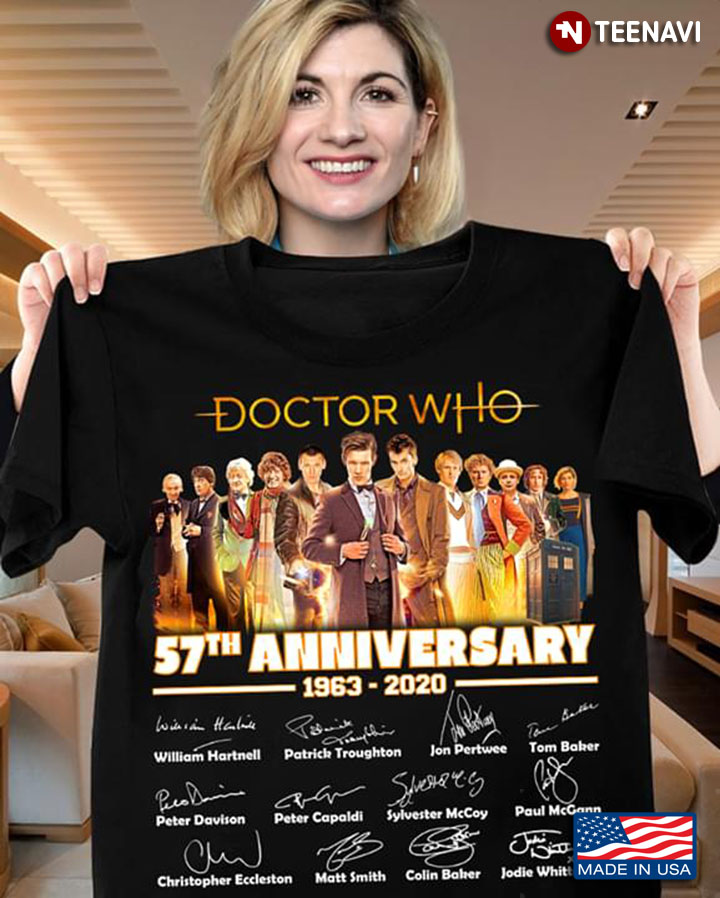 Doctor Who 57th Anniversary 1963-2020 Signatures