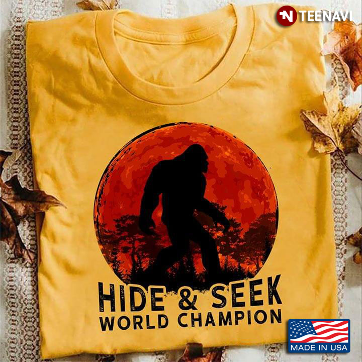 Sasquatch Hide & Seek World Champion