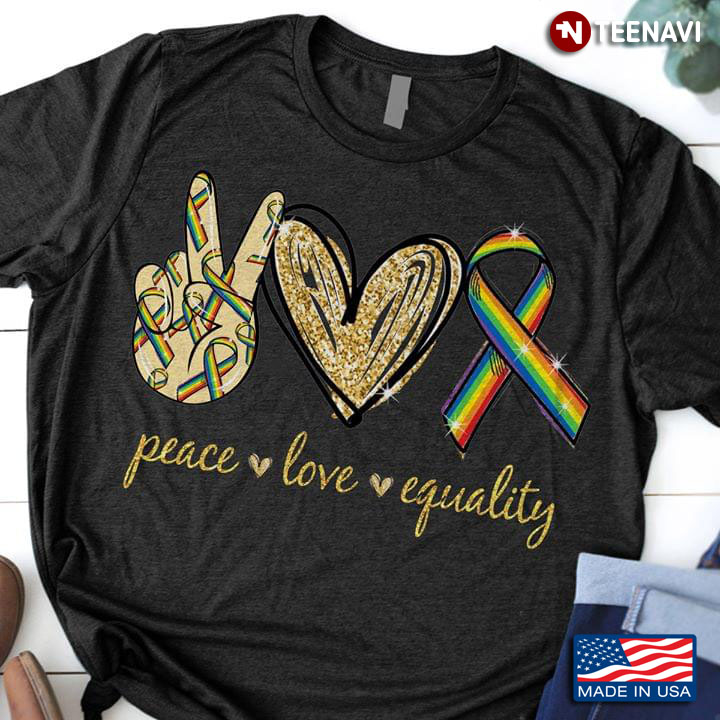 Peace Love Equality LGBT