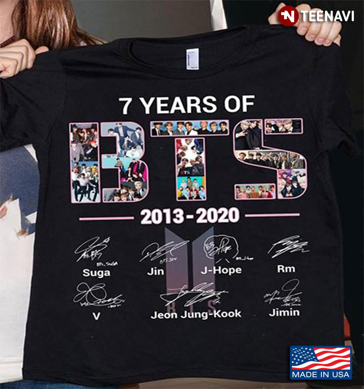 7 Years Of BTS Signatures