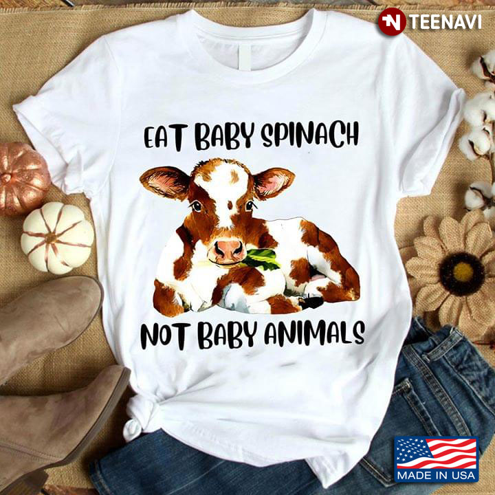 Cow Eat Baby Spinach Not Baby Animals