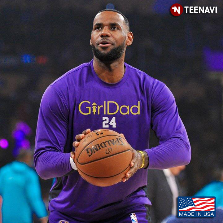 Girl Dad Kobe Bryant Los Angeles Lakers Basketball