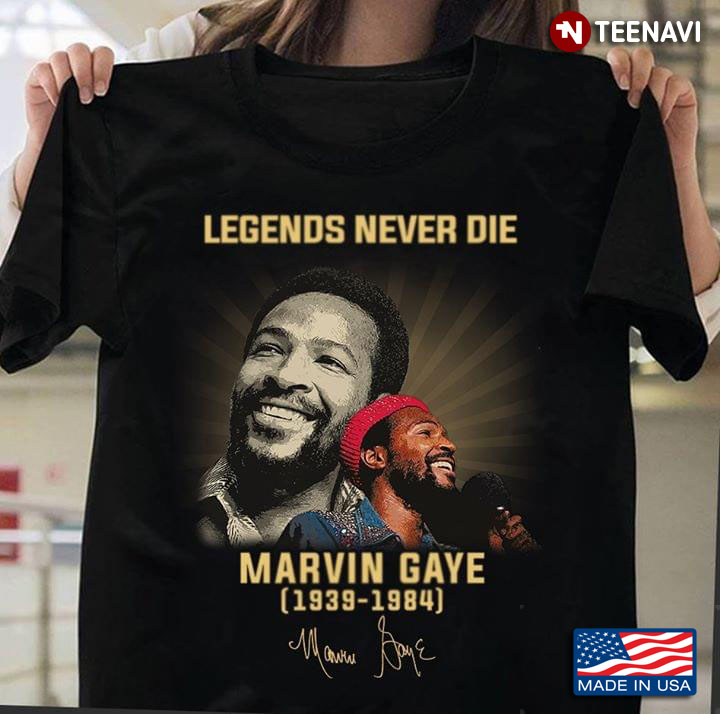 Legends Never Die Marvin Gaye 1939-1984 Signatures
