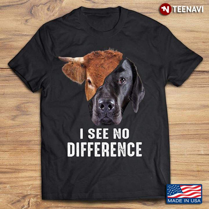 Cow And Labrador Retriever I See No Difference