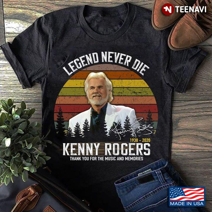 Legend Never Die Kenny Rogers Thank You For The Music And Memories