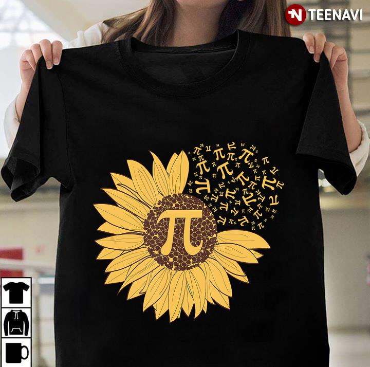 Pi Day - Sunflower 3,14 Pi Number Symbol Math Science