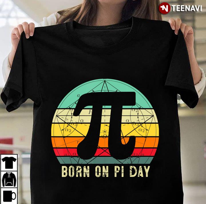 Born On Pi Day Math Equations Sunset Geek Nerd Birthday