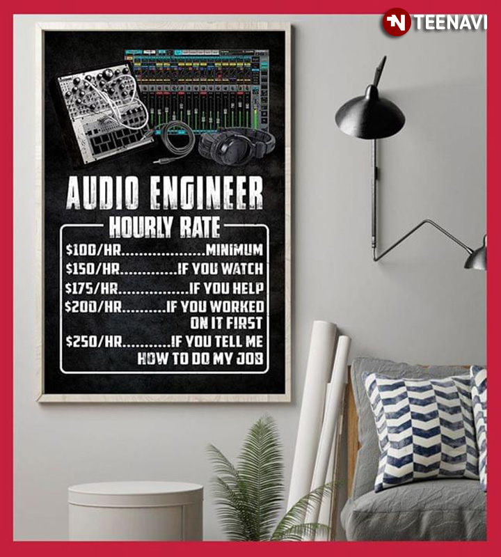 Audio Engineer Hourly Rate