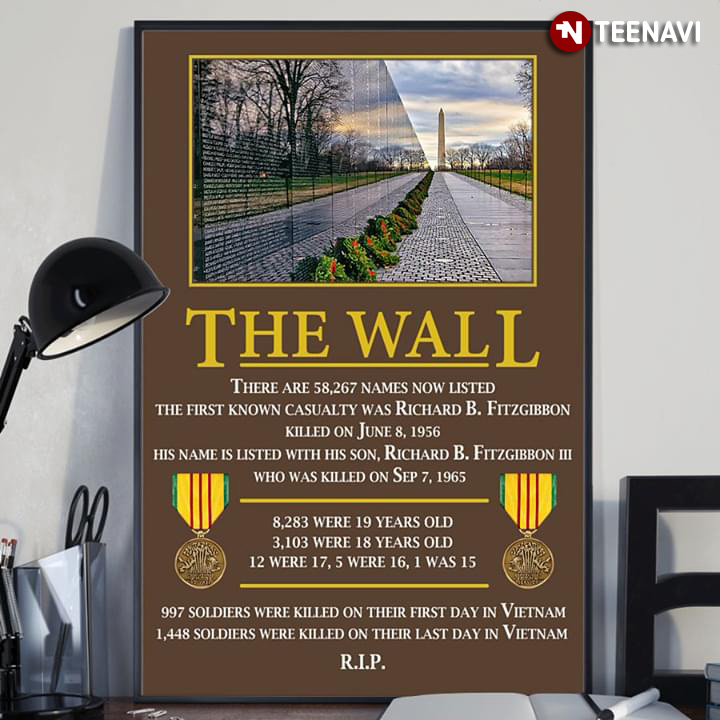 In Memory Of All The Vietnam Veterans The Wall There Are 58,267 Names Now Listed